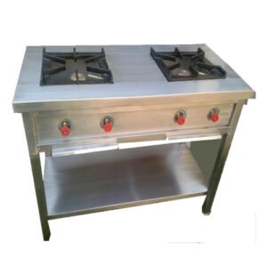 2 Burner Indian Cooking Range with out Flash